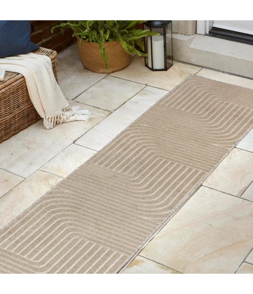 Jonathan Y SCANDINAVIAN Beige SCN101E 2ft. X 8ft. Rect. Rug