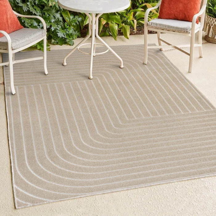 Jonathan Y SCANDINAVIAN Beige SCN101E 3ft.-11in. X 6ft. Rect. Rug