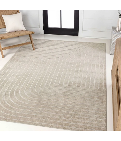 Jonathan Y SCANDINAVIAN Beige SCN101E 5ft.3in. X 7ft.7in. Rect. Rug