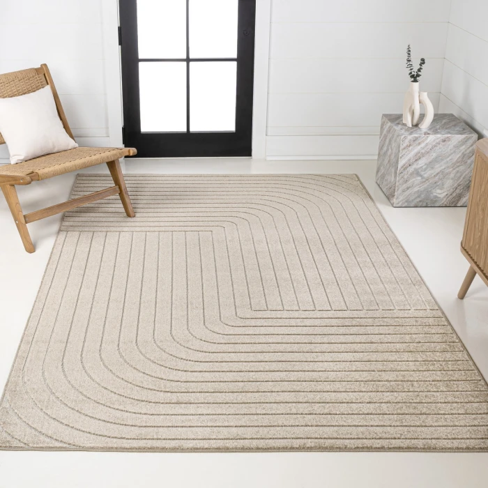 Jonathan Y SCANDINAVIAN Beige SCN101E 3ft.-11in. X 6ft. Rect. Rug