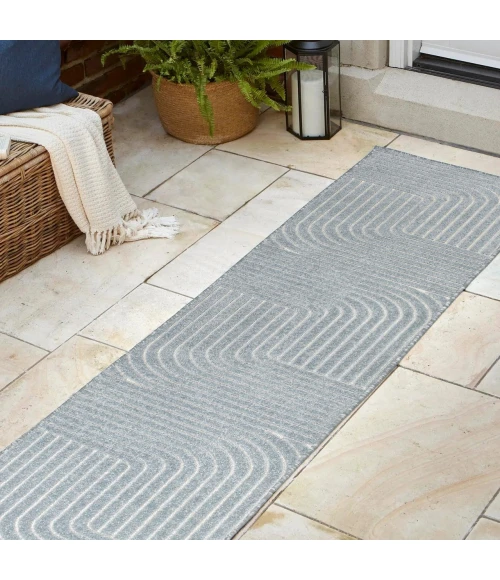 Jonathan Y SCANDINAVIAN Blue SCN101F 2ft. X 8ft. Rect. Rug