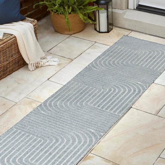 Jonathan Y SCANDINAVIAN Blue SCN101F 2ft. X 8ft. Rect. Rug
