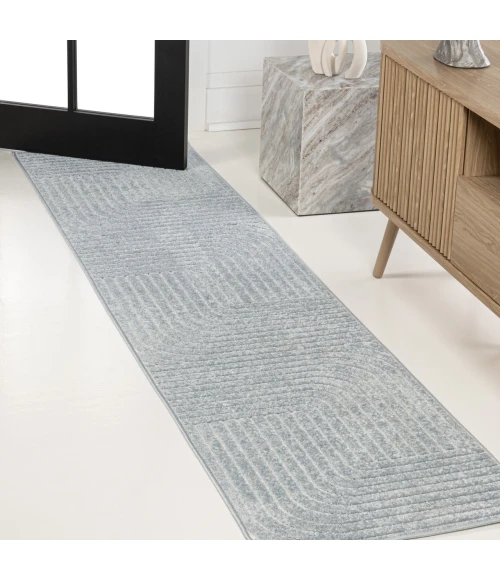 Jonathan Y SCANDINAVIAN Blue SCN101F 2ft. X 8ft. Rect. Rug