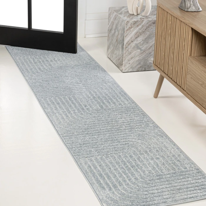 Jonathan Y SCANDINAVIAN Blue SCN101F 2ft. X 8ft. Rect. Rug