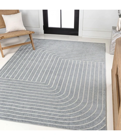 Jonathan Y SCANDINAVIAN Blue SCN101F 3ft.-11in. X 6ft. Rect. Rug