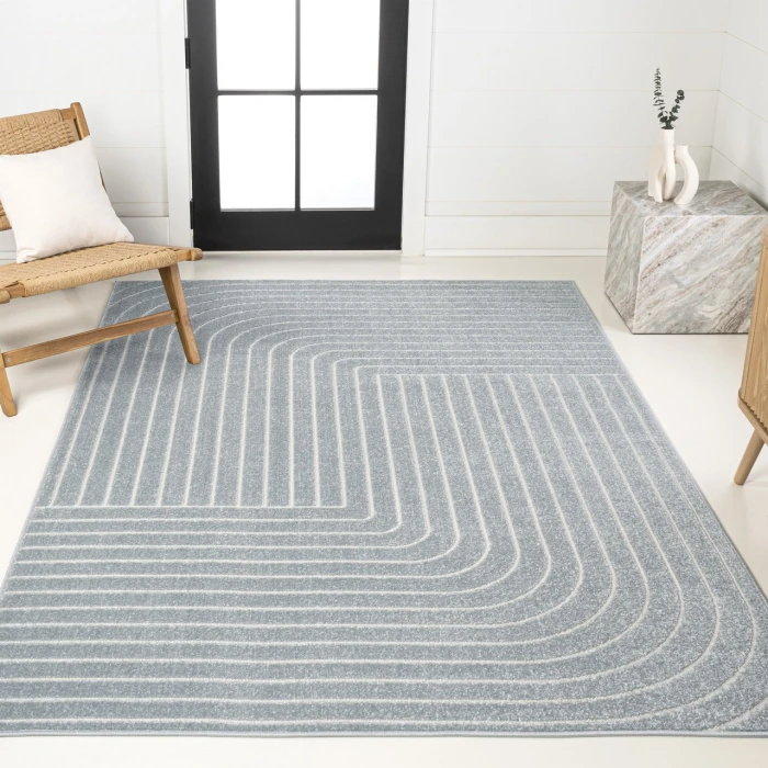 Jonathan Y SCANDINAVIAN Blue SCN101F 2ft.-11in. X 5ft. Rect. Rug