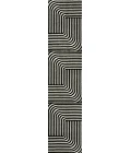 Jonathan Y SCANDINAVIAN Black SCN101G 2ft. X 8ft. Rect. Rug
