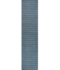 Aarhus Minimalist Scandi Striped Navy/ivory 2 ft. x 8 ft. Runner Rug