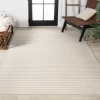 Jonathany Scandinavian SCN102B Ivory/Cream Area Rug 5 ft. 3 in. X 7 ft. 7 in. Rectangle