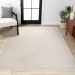 Jonathany Scandinavian SCN102B Ivory/Cream Area Rug 3 ft. 11 in. X 6 ft. Rectangle