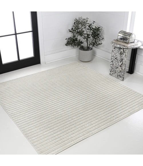 Jonathan Y SCANDINAVIAN Ivory SCN102B 6ft. Square Rug
