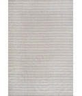 Aarhus Minimalist Scandi Striped Gray/Ivory 4 ft. x 6 ft. Area Rug