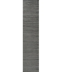 Jonathan Y SCANDINAVIAN Black SCN102F 2ft. X 8ft. Rect. Rug