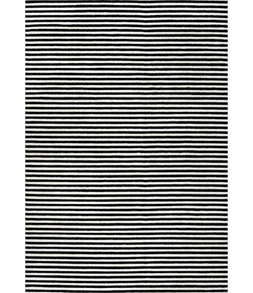 Jonathan Y SCANDINAVIAN Black SCN102F 2ft.-11in. X 5ft. Rect. Rug