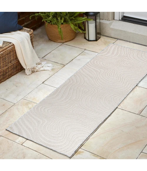 Jonathan Y SCANDINAVIAN Cream SCN103A 2ft.-2in. X 10ft. Rect. Rug