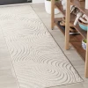 Jonathany Scandinavian SCN103A Cream/Ivory Area Rug 2 ft. X 8 ft. Runner