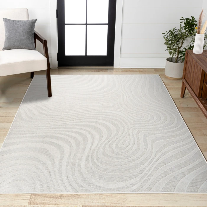 Jonathan Y SCANDINAVIAN Cream SCN103A 11ft.-10in. X 15ft. Rect. Rug