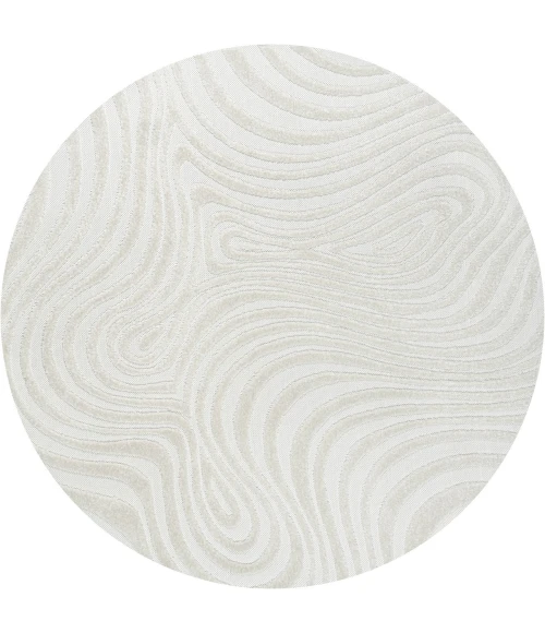 Jonathan Y SCANDINAVIAN Cream SCN103A 6ft. Round Rug
