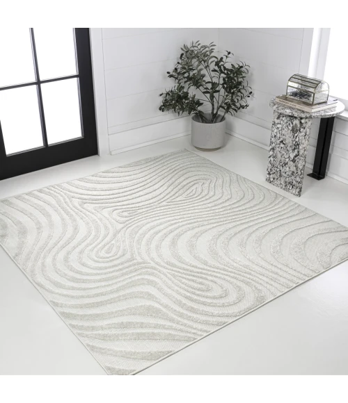 Jonathan Y SCANDINAVIAN Cream SCN103A 7ft.-9in. Square Rug