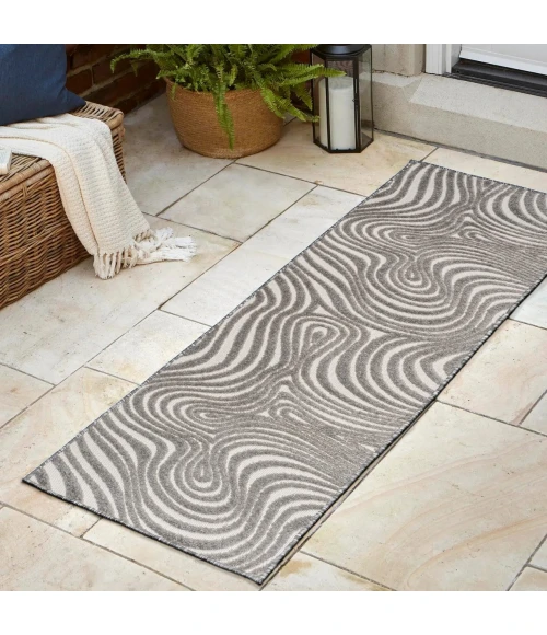 Jonathan Y SCANDINAVIAN Gray SCN103B 2ft.-2in. X 10ft. Rect. Rug