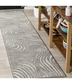 Jonathan Y SCANDINAVIAN Gray SCN103B 2ft.-2in. X 10ft. Rect. Rug