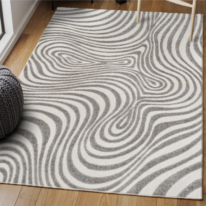 Jonathan Y SCANDINAVIAN Gray SCN103B 9ft. X 12ft. Rect. Rug