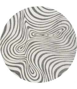 Jonathan Y SCANDINAVIAN Gray SCN103B 6ft. Round Rug