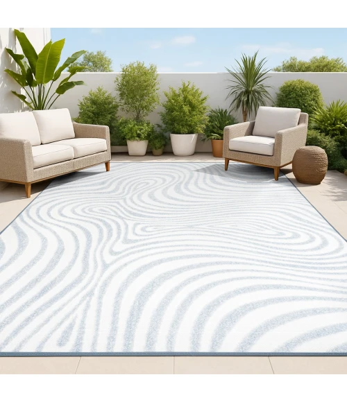 Jonathan Y SCANDINAVIAN Blue SCN103C 10ft. X 14ft. Rect. Rug