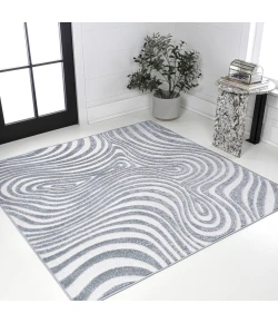 Jonathan Y SCANDINAVIAN Blue SCN103C 7ft. Square Rug