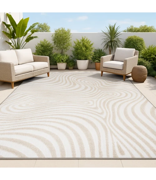 Jonathan Y SCANDINAVIAN Beige SCN103D 5ft.3in. X 7ft.7in. Rect. Rug