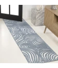 Jonathan Y SCANDINAVIAN Blue SCN103E 2ft. X 8ft. Rect. Rug