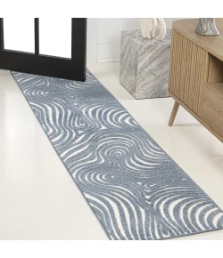 Jonathan Y SCANDINAVIAN Blue SCN103E 2ft. X 8ft. Rect. Rug