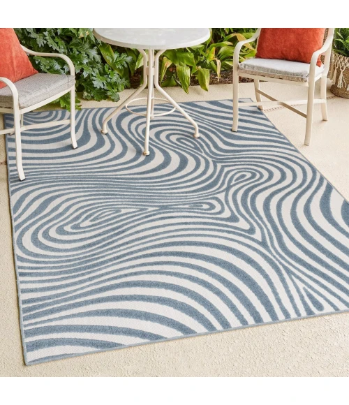 Jonathan Y SCANDINAVIAN Blue SCN103E 2ft.-11in. X 5ft. Rect. Rug