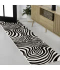 Jonathan Y SCANDINAVIAN Black SCN103F 2ft. X 8ft. Rect. Rug