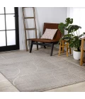 Nordby Geometric Arch Scandi Striped Gray/Cream 5 ft. x 8 ft. Area Rug