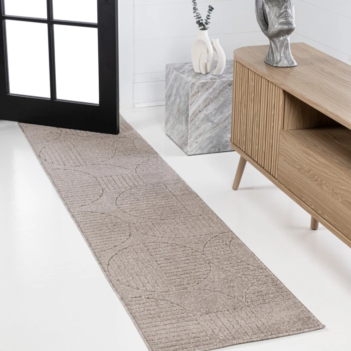 Jonathan Y SCANDINAVIAN Brown SCN104D 2ft. X 8ft. Rect. Rug