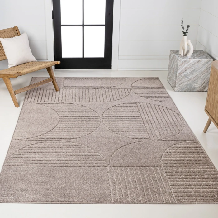 Jonathan Y SCANDINAVIAN Beige SCN104E 7ft.-10in. X 10ft. Rect. Rug