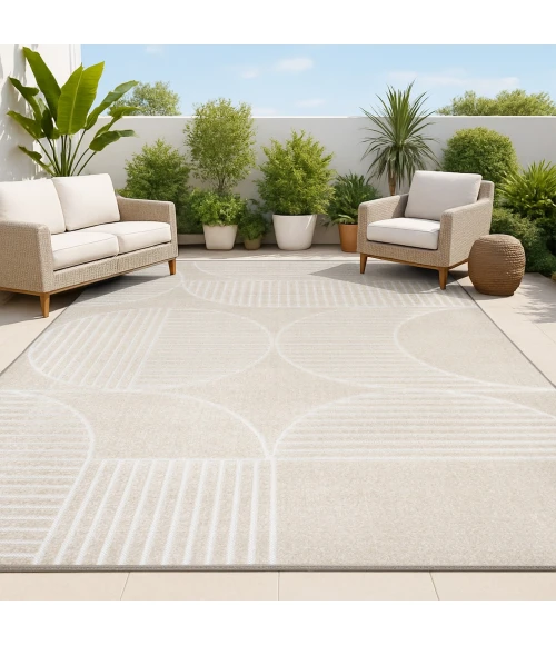 Jonathan Y SCANDINAVIAN Beige SCN104E 2ft.-11in. X 5ft. Rect. Rug