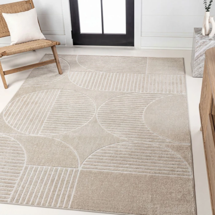 Jonathan Y SCANDINAVIAN Beige SCN104E 5ft.3in. X 7ft.7in. Rect. Rug
