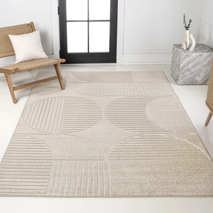 Jonathan Y SCANDINAVIAN Beige SCN104E 5ft.3in. X 7ft.7in. Rect. Rug