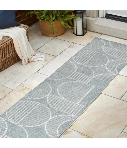 Jonathan Y SCANDINAVIAN Blue SCN104F 2ft. X 8ft. Rect. Rug