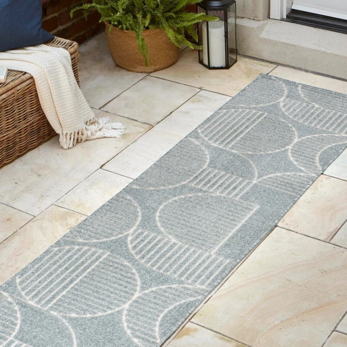 Jonathan Y SCANDINAVIAN Blue SCN104F 2ft. X 8ft. Rect. Rug