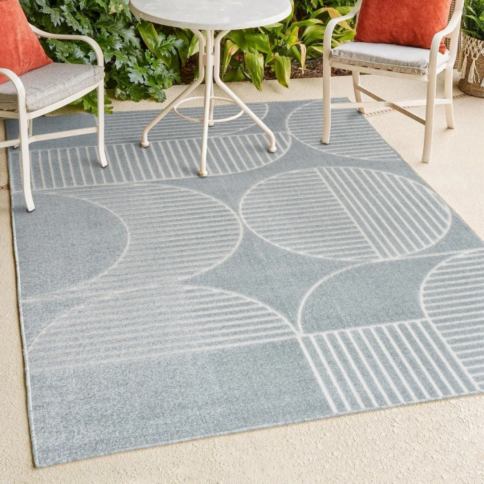 Jonathan Y SCANDINAVIAN Blue SCN104F 5ft.3in. X 7ft.7in. Rect. Rug