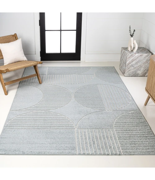 Jonathan Y SCANDINAVIAN Blue SCN104F 3ft.-11in. X 6ft. Rect. Rug