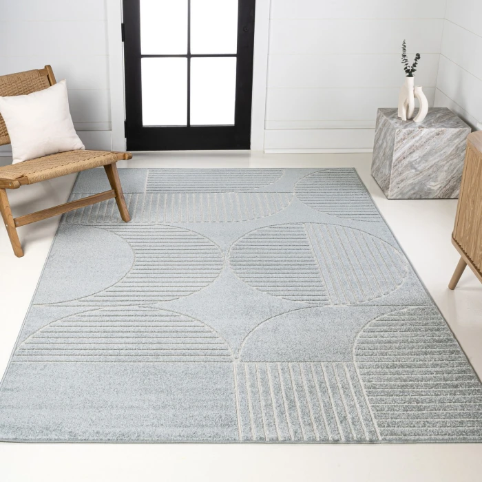 Jonathan Y SCANDINAVIAN Blue SCN104F 5ft.3in. X 7ft.7in. Rect. Rug