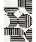 Jonathan Y SCANDINAVIAN Black SCN104G 5ft.3in. X 7ft.7in. Rect. Rug