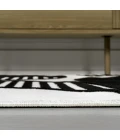 Jonathan Y SCANDINAVIAN Black SCN104G 5ft.3in. X 7ft.7in. Rect. Rug