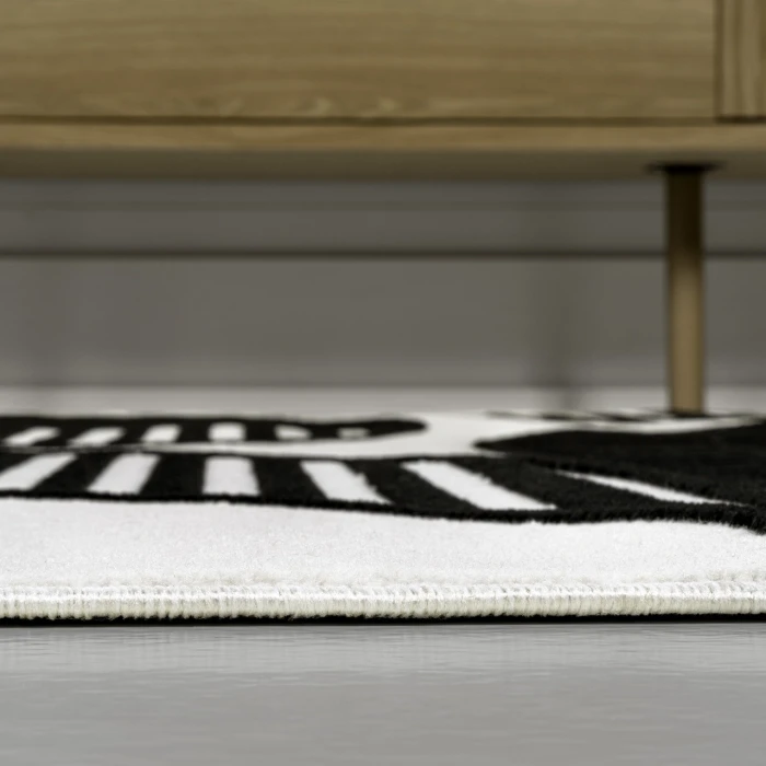 Jonathan Y SCANDINAVIAN Black SCN104G 5ft.3in. X 7ft.7in. Rect. Rug