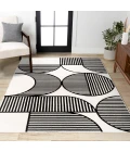 Jonathan Y SCANDINAVIAN Black SCN104G 5ft.3in. X 7ft.7in. Rect. Rug