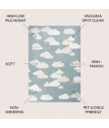 Jonathan Y SCANDINAVIAN Blue SCN105A 2ft.-11in. X 5ft. Rect. Rug